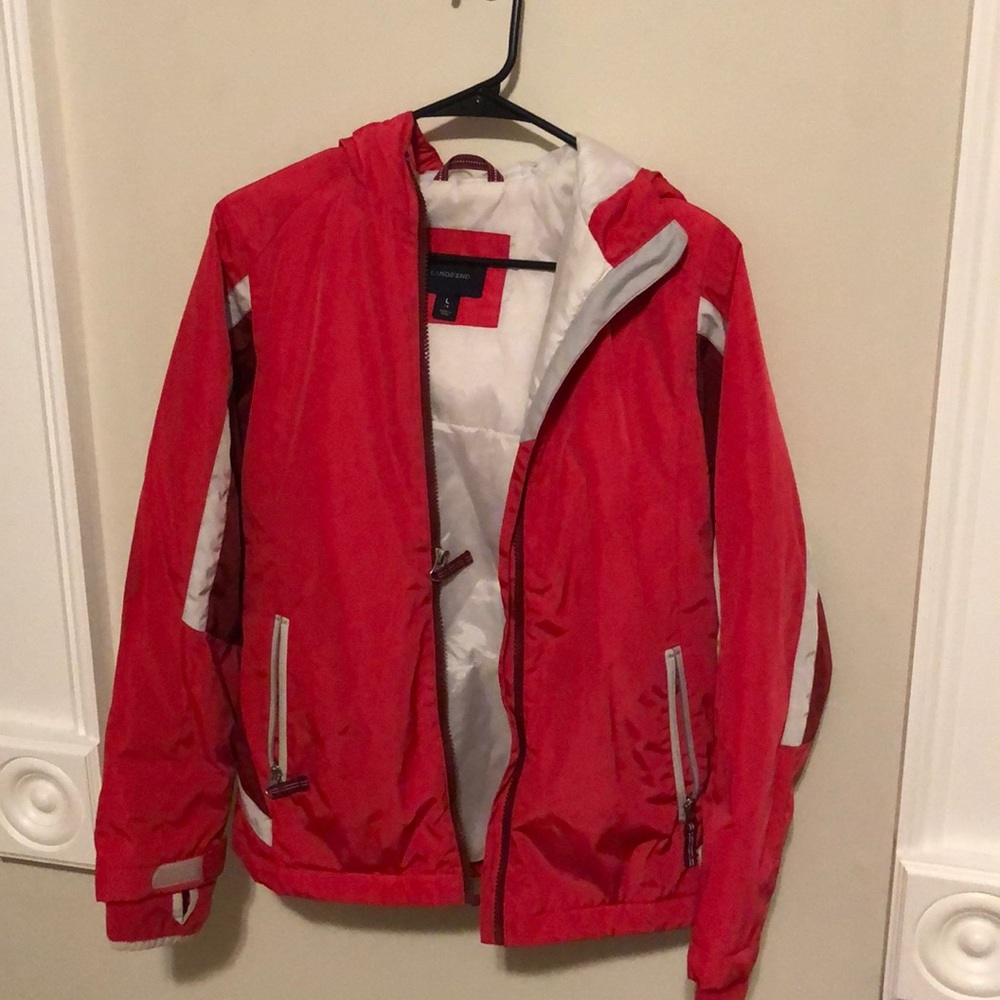 Child lands end light winter jacket